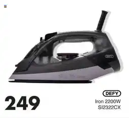 Save DEFY Iron 2200W offer