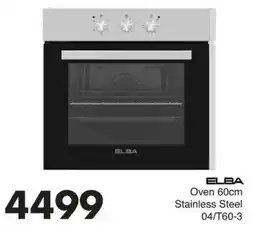 Save ELBA Oven Stainless Steel offer