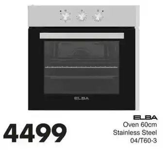 Save ELBA Oven Stainless Steel offer