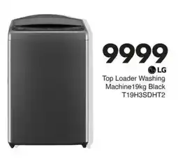 Save LG Top Loader Washing Machine Black offer