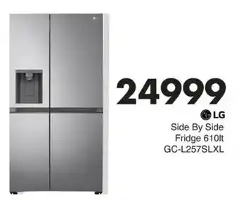 Save LG Side By Side Fridge offer