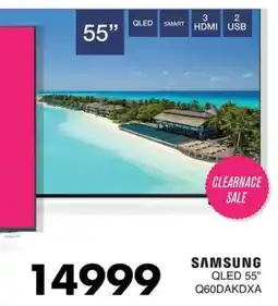 Save SAMSUNG QLED 55" Q60DAKDXA offer