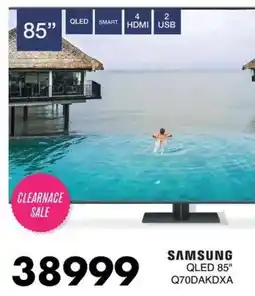 Save SAMSUNG QLED 85" Q70DAKDXA offer