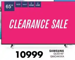 Save SAMSUNG QLED 65" Q60CAKXXA offer