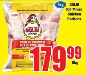 Boxer GOLDI IQF Mixed Chicken Portions offer