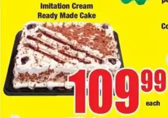 Boxer Imitation Cream Ready Made Cake offer