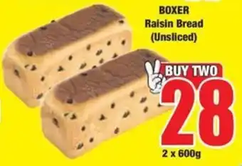 Boxer BOXER Raisin Bread (Unsliced) offer