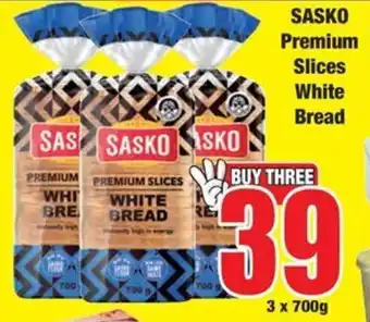 Boxer SASKO Premium Slices White Bread offer