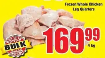 Boxer Frozen Whole Chicken Leg Quarters offer