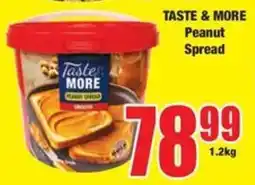 Boxer TASTE & MORE Peanut Spread offer