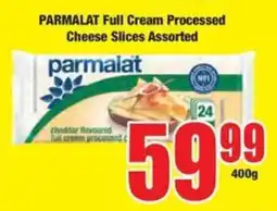 Boxer PARMALAT Full Cream Processed Cheese Slices Assorted offer