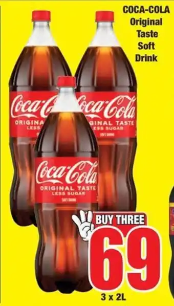 Boxer COCA-COLA Original Taste Soft Drink offer