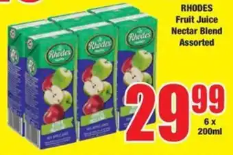 Boxer RHODES Fruit Juice Nectar Blend Assorted offer