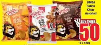 Boxer SIMBA Potato Chips Assorted offer