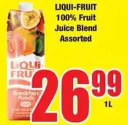 Boxer LIQUI-FRUIT 100% Fruit Juice Blend Assorted offer