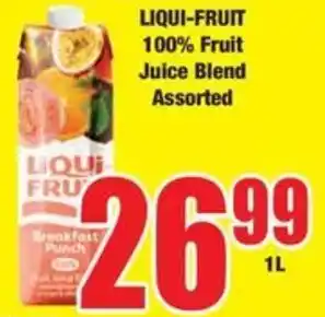 Boxer LIQUI-FRUIT 100% Fruit Juice Blend Assorted offer