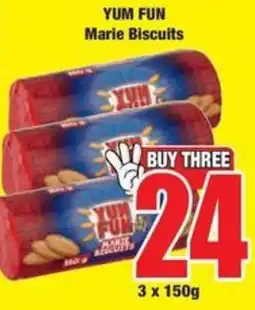 Boxer YUM FUN Marie Biscuits offer