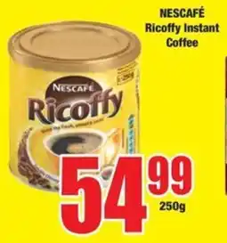 Boxer NESCAFÉ Ricoffy Instant Coffee offer