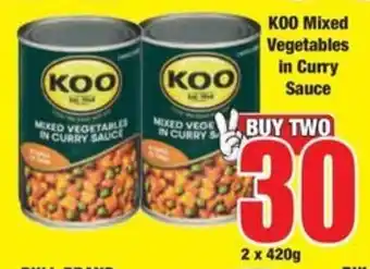 Boxer KOO Mixed Vegetables in Curry Sauce offer