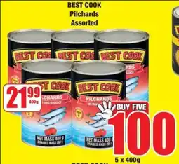 Boxer BEST COOK Pilchards Assorted offer