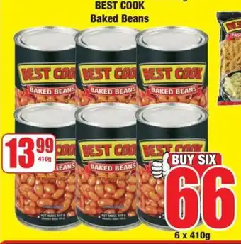 Boxer BEST COOK Baked Beans offer