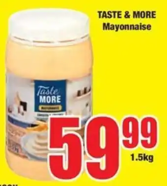 Boxer TASTE & MORE Mayonnaise offer