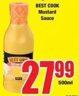 Boxer BEST COOK Mustard Sauce offer