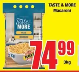 Boxer TASTE & MORE Macaroni offer