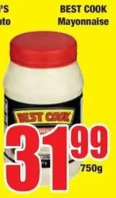 Boxer BEST COOK Mayonnaise offer