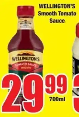 Boxer WELLINGTON'S Smooth Tomato Sauce offer