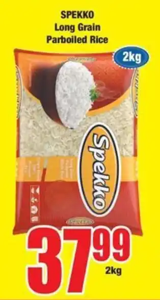 Boxer SPEKKO Long Grain Parboiled Rice offer