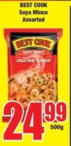 Boxer BEST COOK Soya Mince Assorted offer