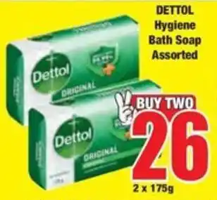 Boxer DETTOL Hygiene Bath Soap Assorted offer