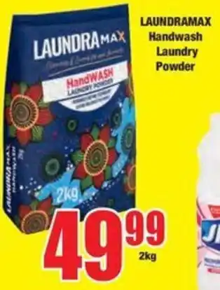 Boxer LAUNDRAMAX Handwash Laundry Powder offer