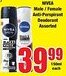 Boxer NIVEA Male/Female Anti-Perspirant Deodorant Assorted offer