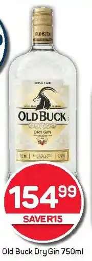 Pick n Pay Hypermarket Old Buck Dry Gin offer