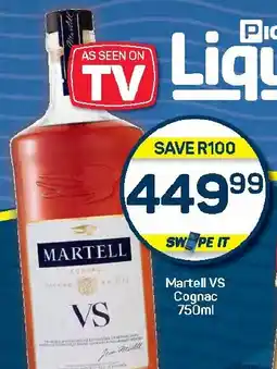 Pick n Pay Hypermarket Martell VS Cognac offer