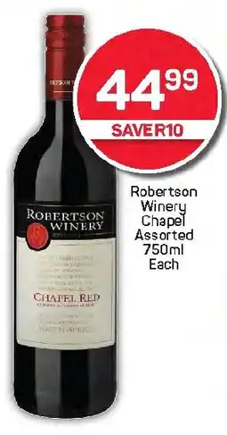 Pick n Pay Hypermarket Robertson Winery Chapel Assorted offer