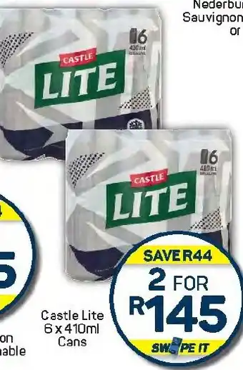 Pick n Pay Hypermarket Castle Lite Cans offer