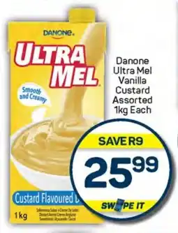 Pick n Pay Hypermarket Danone Ultra Mel Vanilla Custard Assorted offer