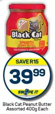 Pick n Pay Hypermarket Black Cat Peanut Butter Assorted offer