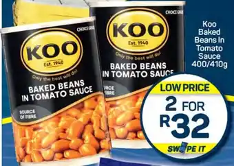 Pick n Pay Hypermarket Koo Baked Beans In Tomato Sauce offer