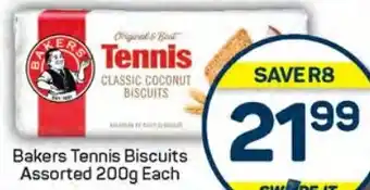 Pick n Pay Hypermarket Bakers Tennis Biscuits Assorted offer