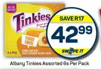 Pick n Pay Hypermarket Albany Tinkies Assorted offer