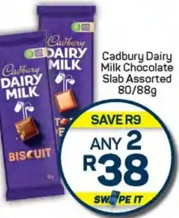 Pick n Pay Hypermarket Cadbury Dairy Milk Chocolate Slab Assorted offer