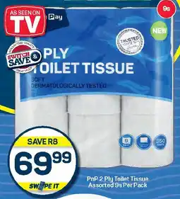 Pick n Pay Hypermarket PnP 2 Ply Toilet Tissue Assorted offer