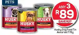 Pick n Pay Hypermarket Husky Dog Food Tin Assorted offer