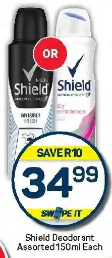 Pick n Pay Hypermarket Shield Deodorant Assorted offer