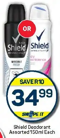 Pick n Pay Hypermarket Shield Deodorant Assorted offer