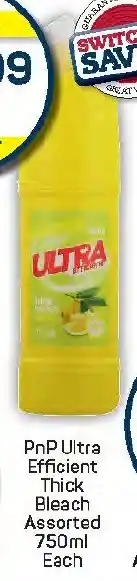 Pick n Pay Hypermarket PnP Ultra Efficient Thick Bleach Assorted offer